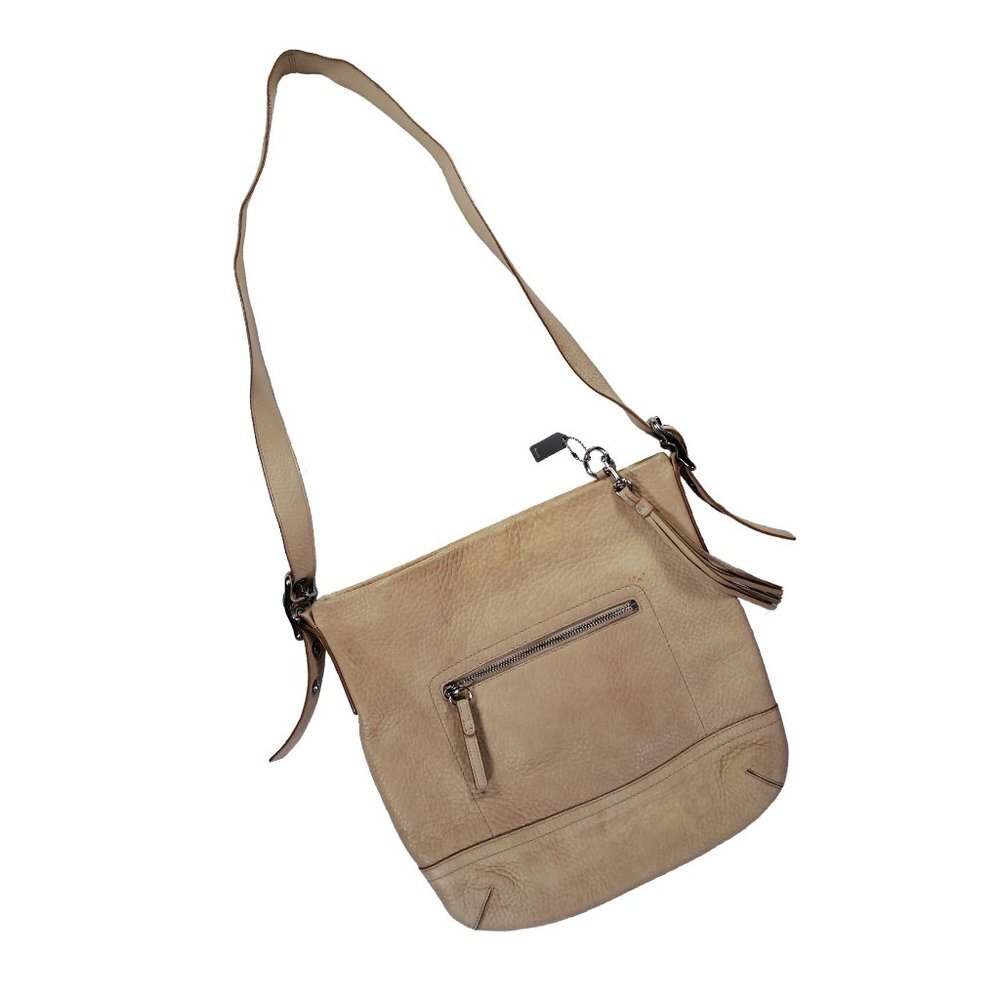 COACH LEATHER LEGACY DUFFLE CROSSBODY SHOULDER